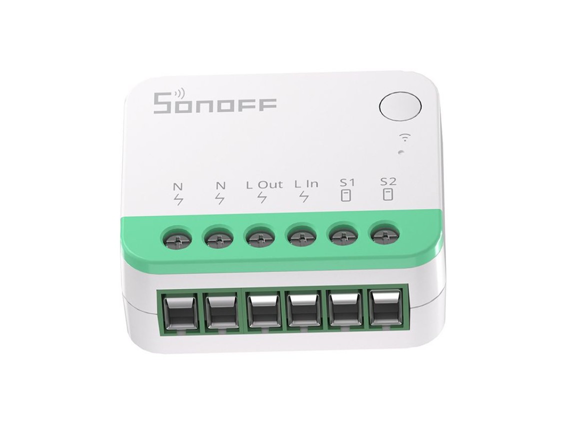 Smart mini switch WiFi Sonoff MINIR4M Matter (HomeKit, SmartThings, Home Assistant)
