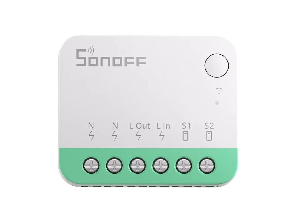 Smart mini switch WiFi Sonoff MINIR4M Matter (HomeKit, SmartThings, Home Assistant)