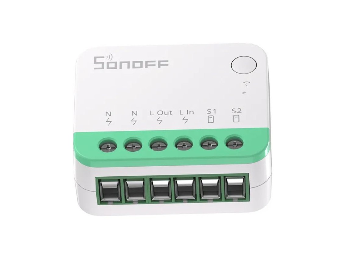 Smart mini switch WiFi Sonoff MINIR4M Matter (HomeKit, SmartThings, Home Assistant)