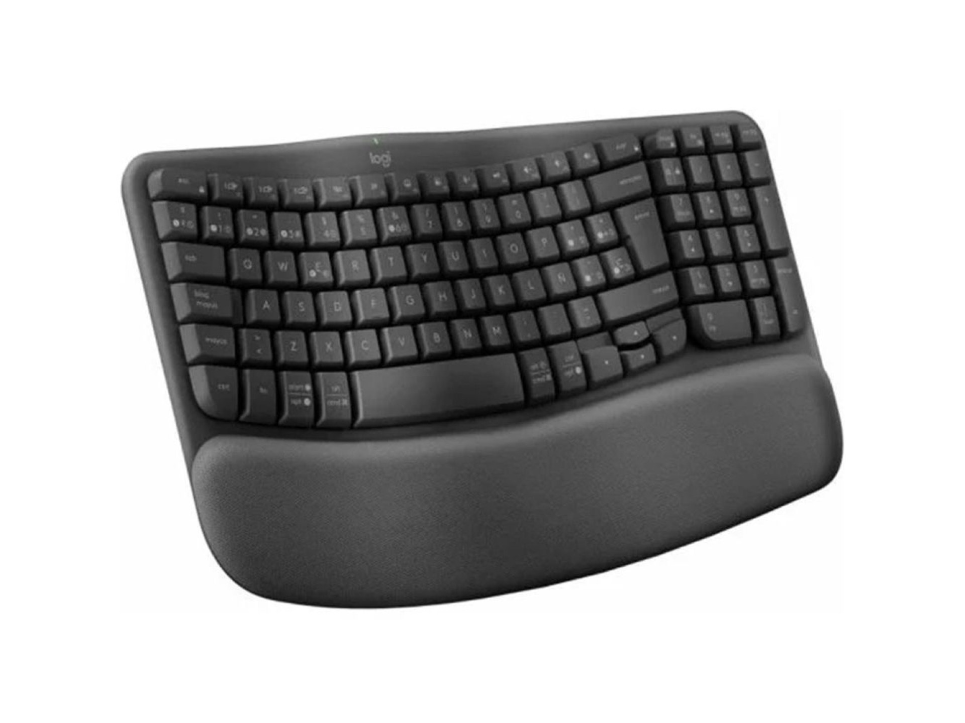Teclado logitech wave keys bluetooth negro