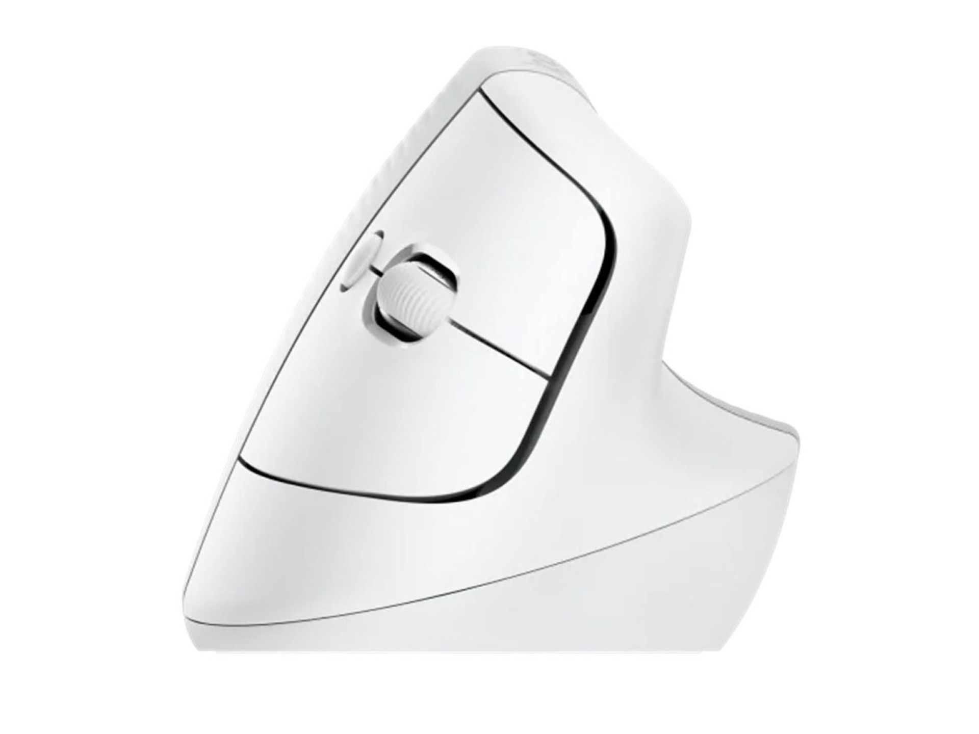 Mouse raton vertical logitech lift 6 botones 4000 dpi wireless inalambrico blanco crudo