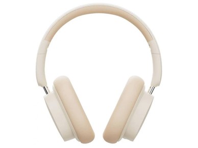 Auriculares Bluetooth Bowie D05 en color blanco crema