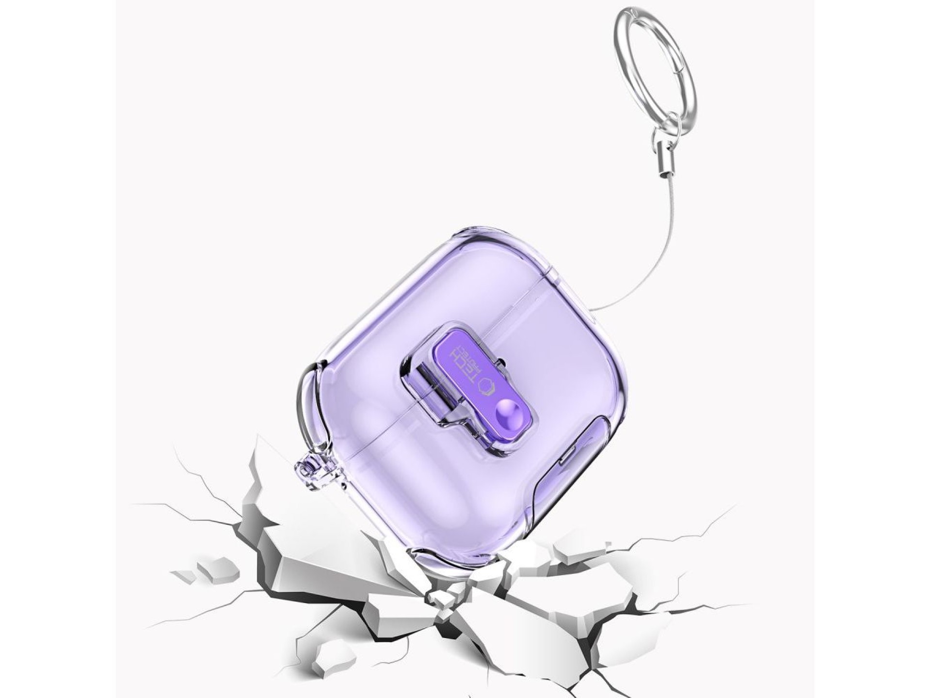 Capa Tech-Protect Bounce Pro para AirPods Pro 3 - Roxa