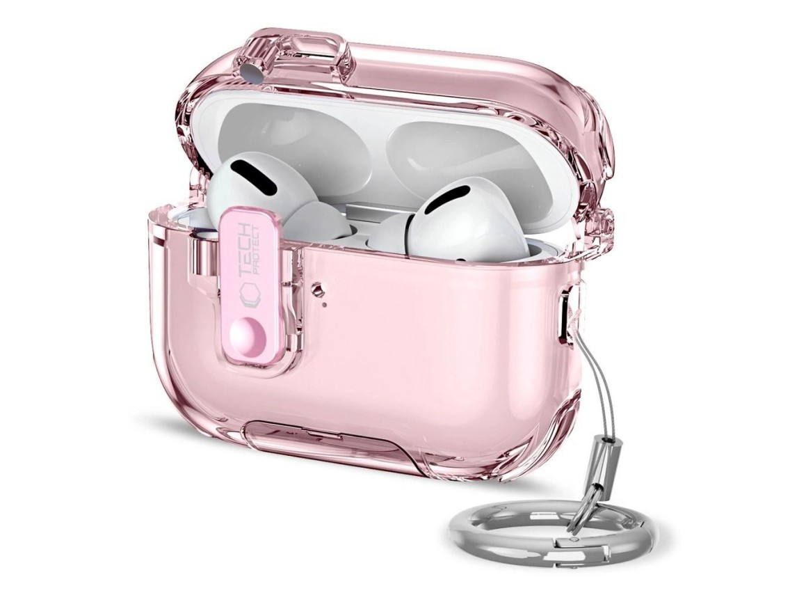 Funda Tech-Protect Bounce Pro para AirPods Pro 3 - Rosa