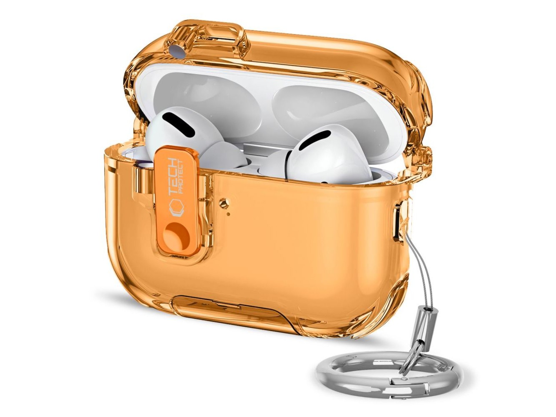 Capa Tech-Protect Bounce Pro para AirPods Pro 3 - laranja