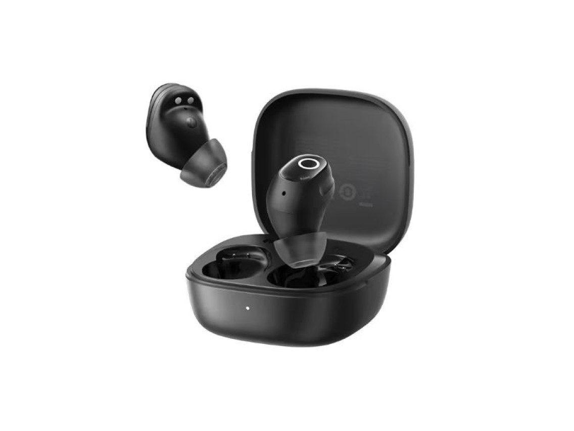 Auriculares inal�mbricos verdaderos Os-Baseus Bass BD1 TWS en negro c�smico