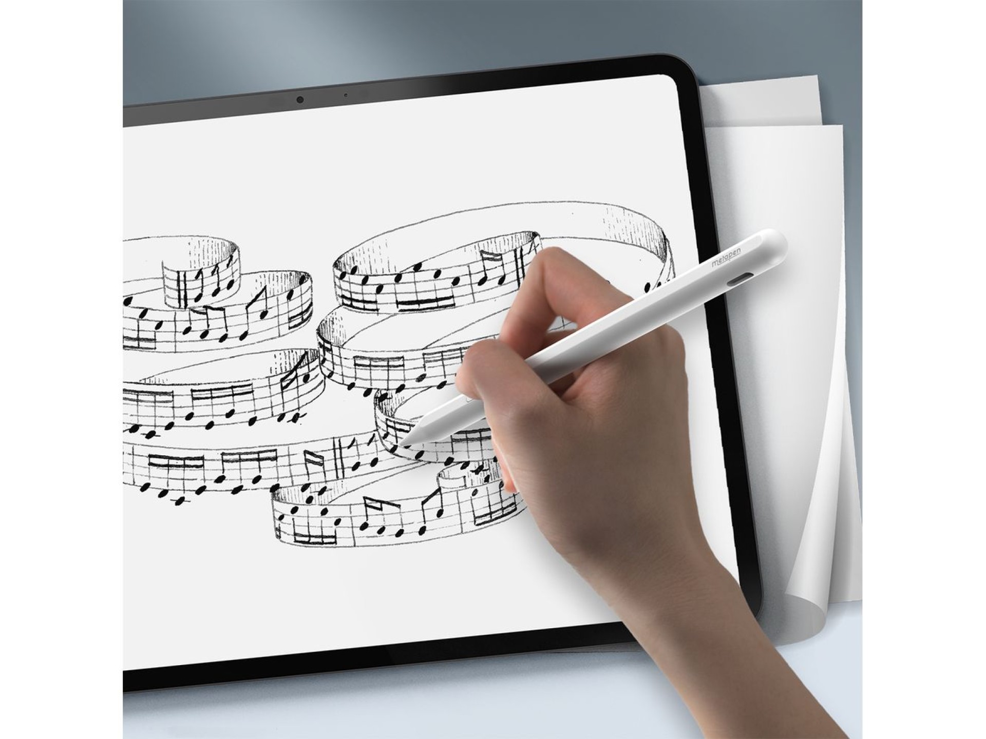 Lápis Metapen A11 para iPad - Branco