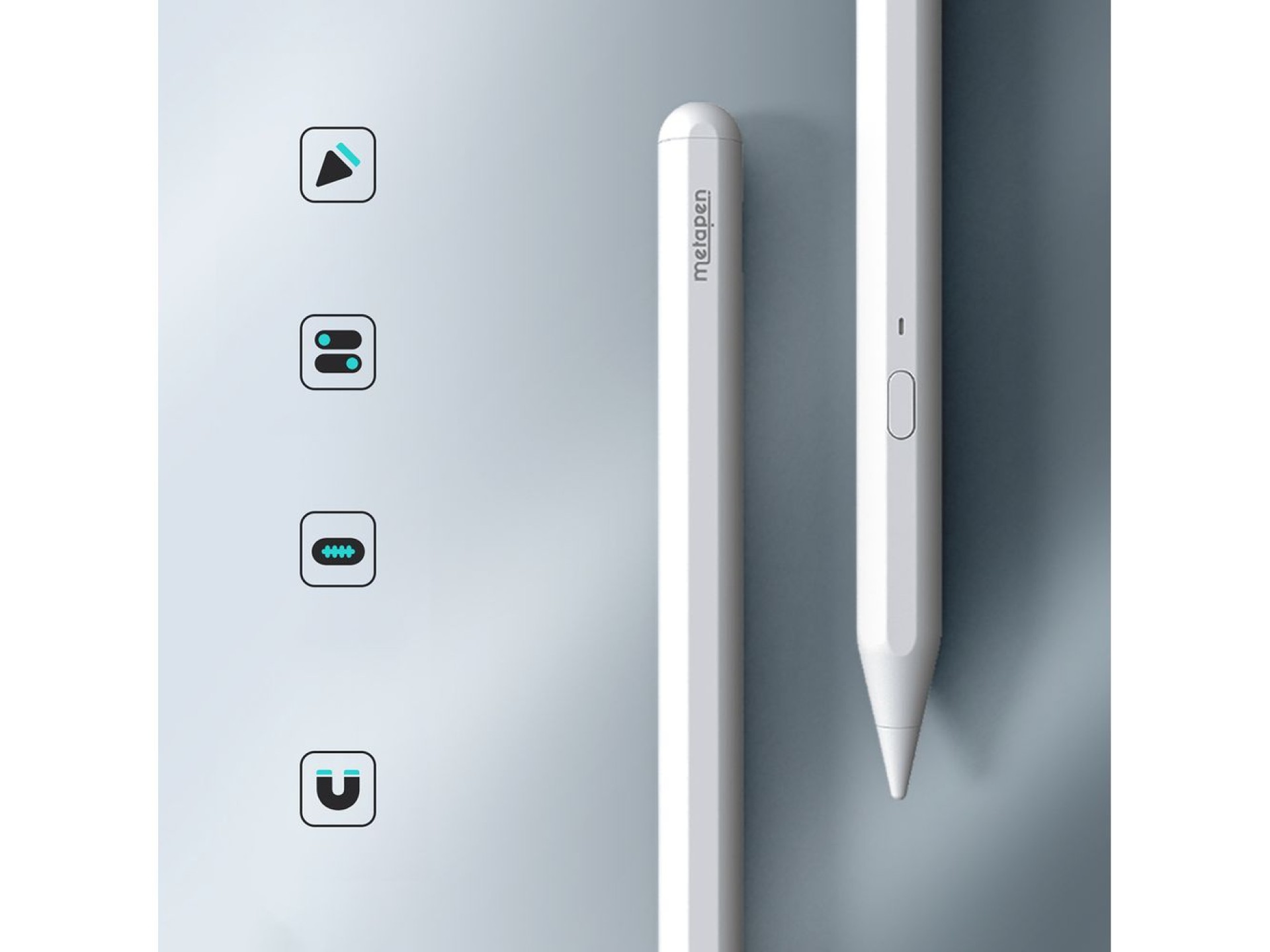 Lápis Metapen A11 para iPad - Branco