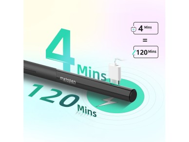 Caneta stylus Metapen Pencil D1 para iPad - preta