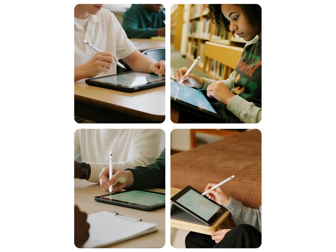 L�pis Metapen Air8 Pro para iPad - Branco