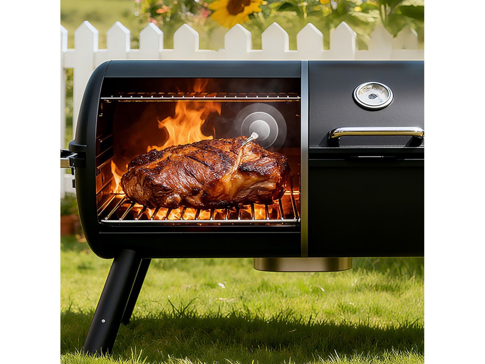 Termómetro de cocina Meatmeet X Pro con aplicación Bluetooth/WiFi para parrilla, horno y ahumador -