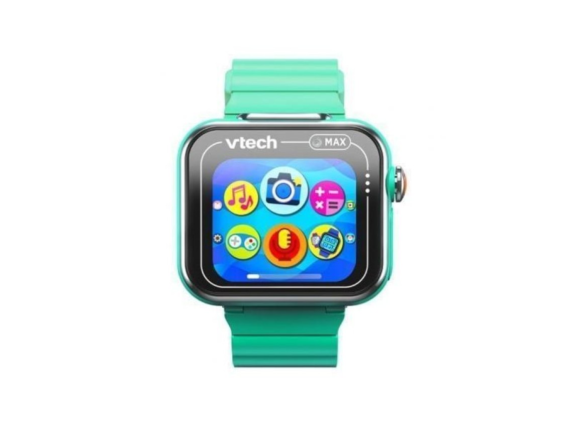Smartwatch VTech Kidizoom Max / Notificações / Azul-turquesa