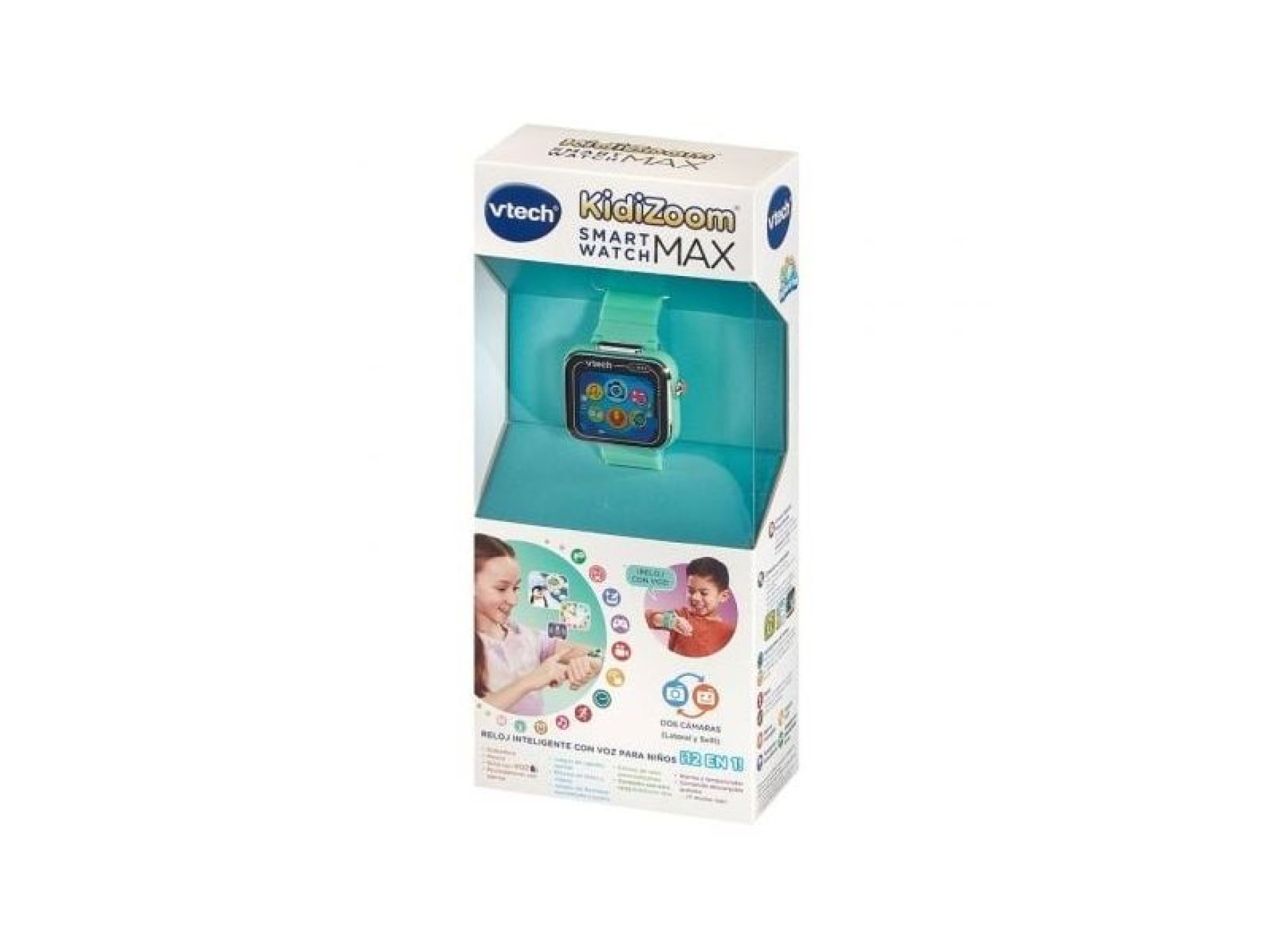 VTech Kidizoom Smartwatch Max / Notifications / Aquamarine