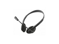 Fones de ouvido Trust Primo Chat / com microfone / Conector de 3,5 mm / Preto
