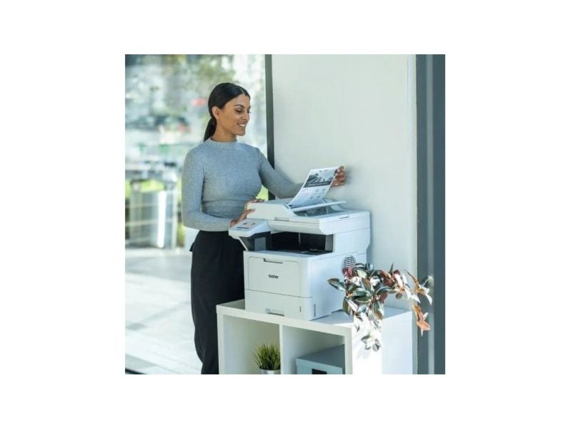 Brother DCP-L5510DW Monochrome Laser Multifunction Printer WiFi/ Duplex/ White