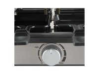 Plancha de asar bourgini gourmette raclette grill plus 1400w 8 personas 23x42cm