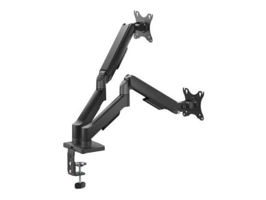 Suporte de mesa com contrapeso Aisens DT32TSR-357 para 2 monitores / Girat�rio / Inclin�vel / at� 9 