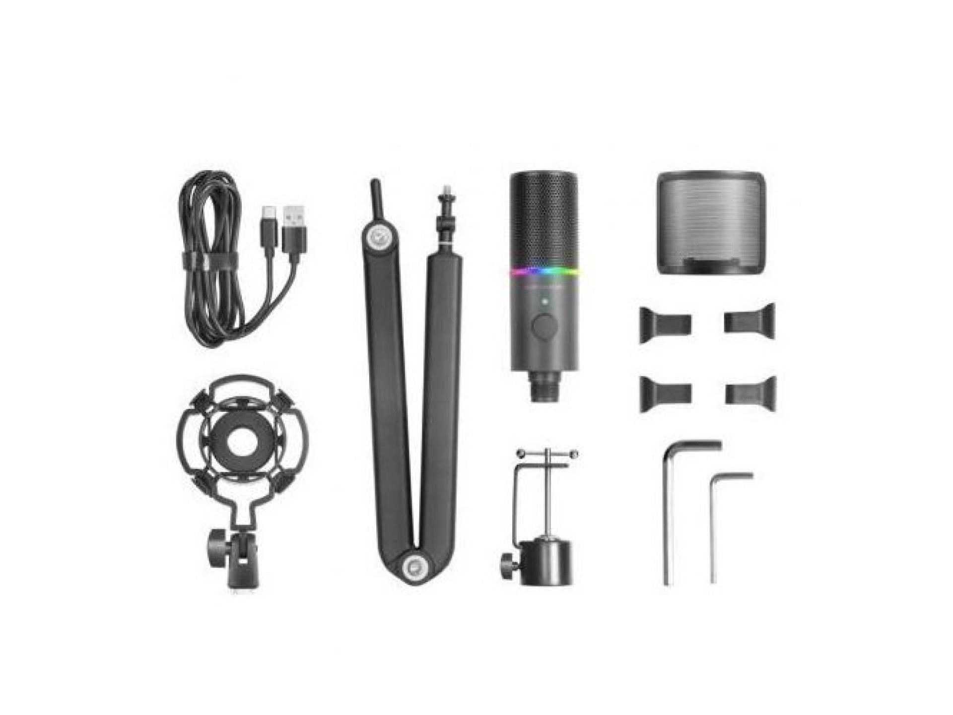 Mars Gaming Microphone MMIC-XT/ USB 2.0/ Black