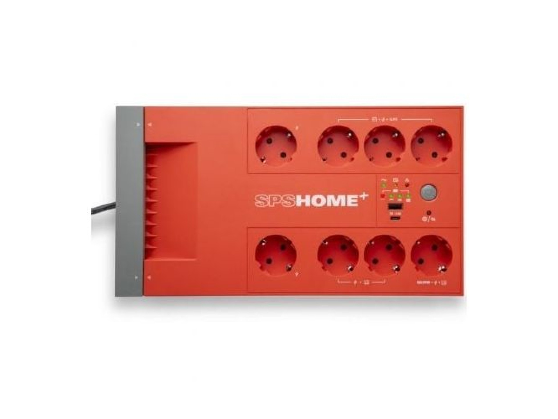 Salicru SPS 1000+ No-break Interativo / 1000VA-600W / 8 Tomadas / Formato Rack