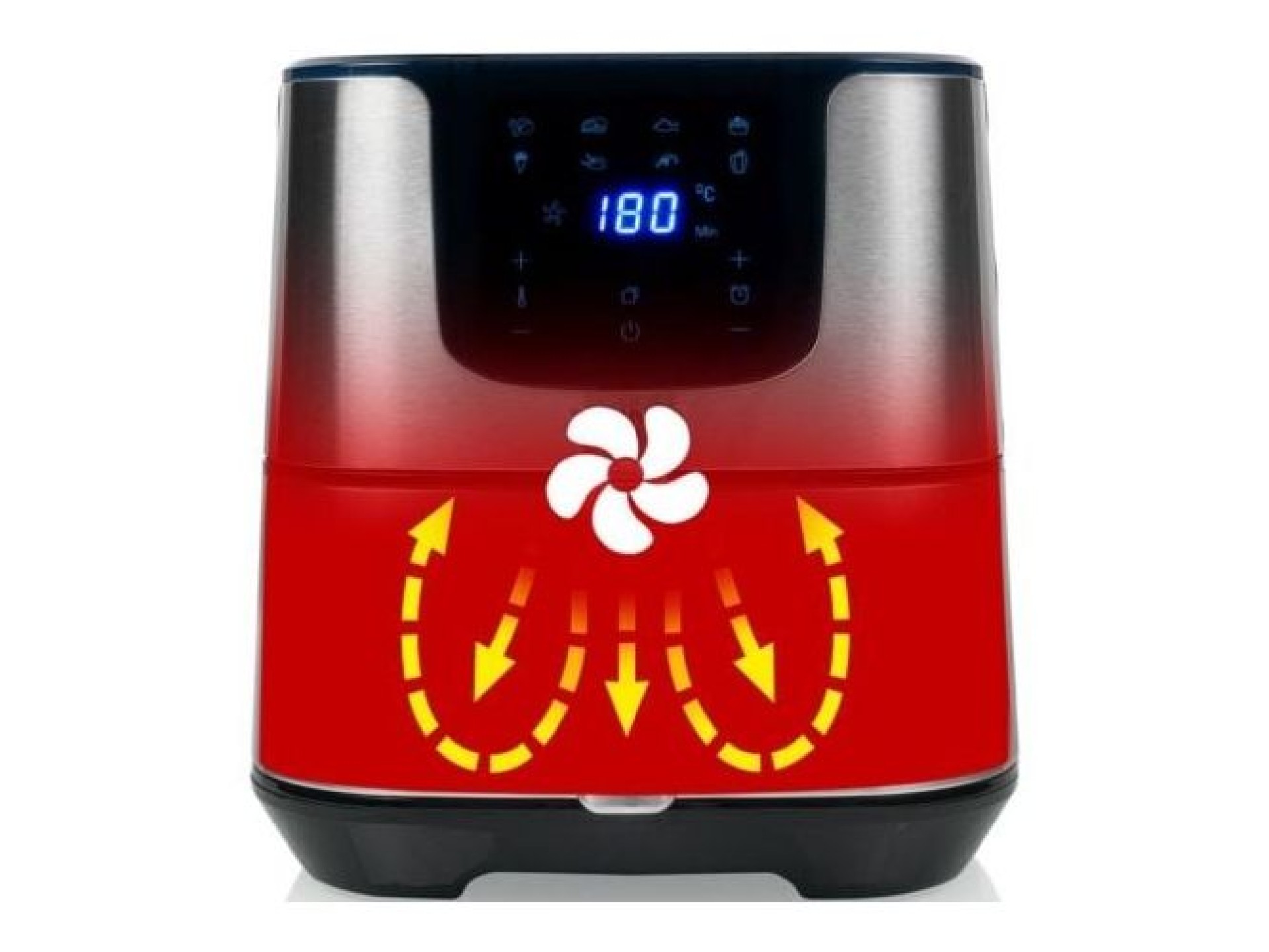 Air Fryer / Oil-Free Princess Deluxe Digital XXL 183312 / 1700W / 5.5L Capacity