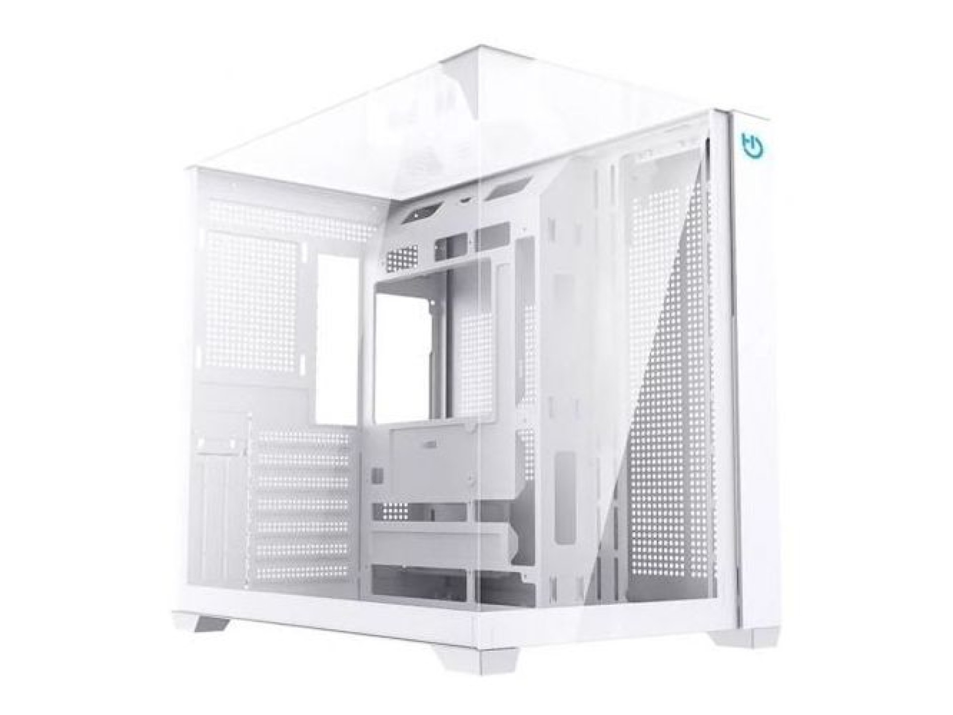 Caja Gaming Semitorre Hiditec SKY/ Blanca