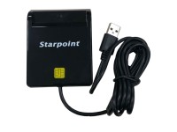 Leitor de cart�o com chip Cherry stp_scrzw - 1 USB