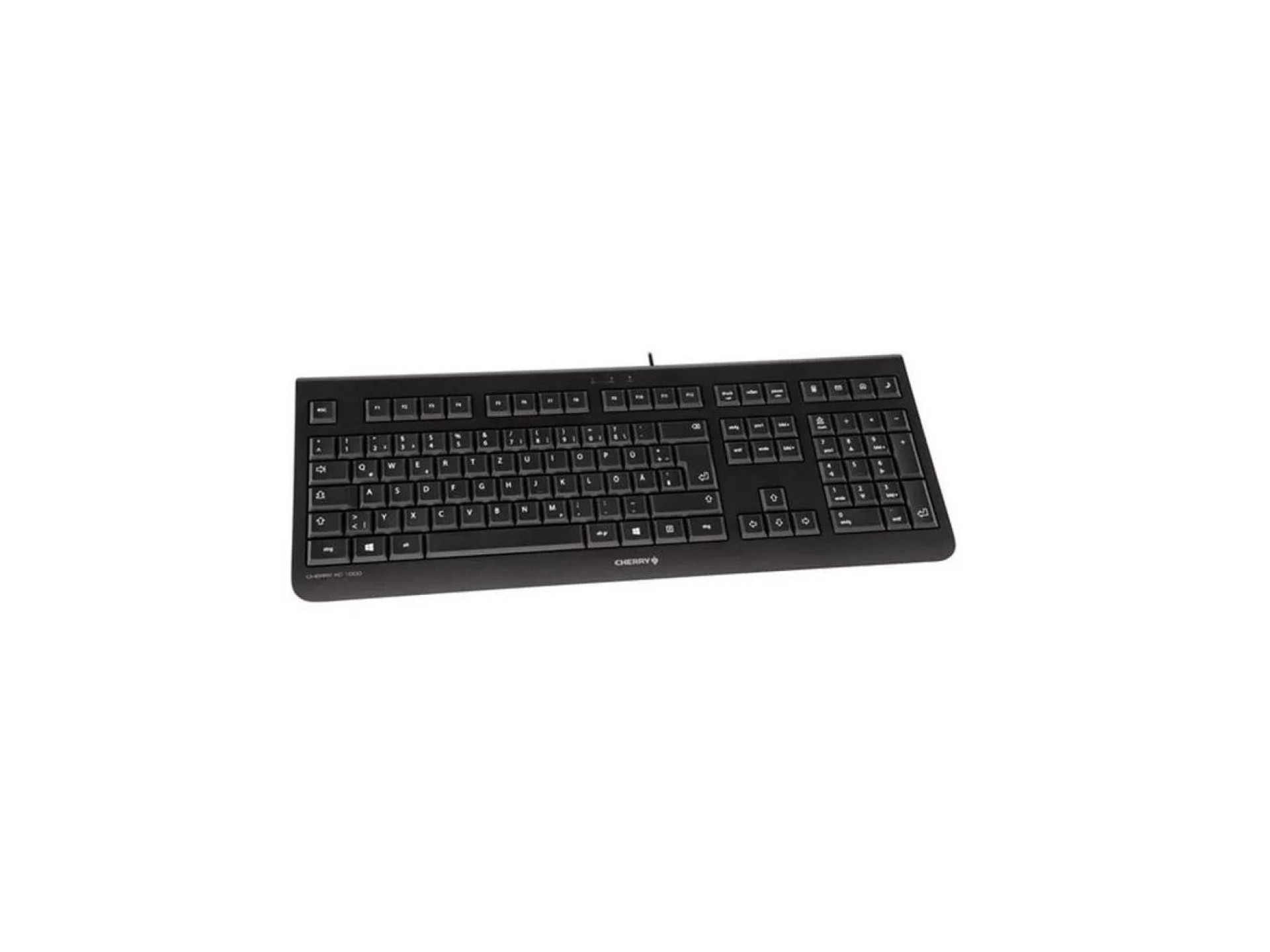 Teclado USB Cherry KC 1000 Silent Ultra Slim Preto