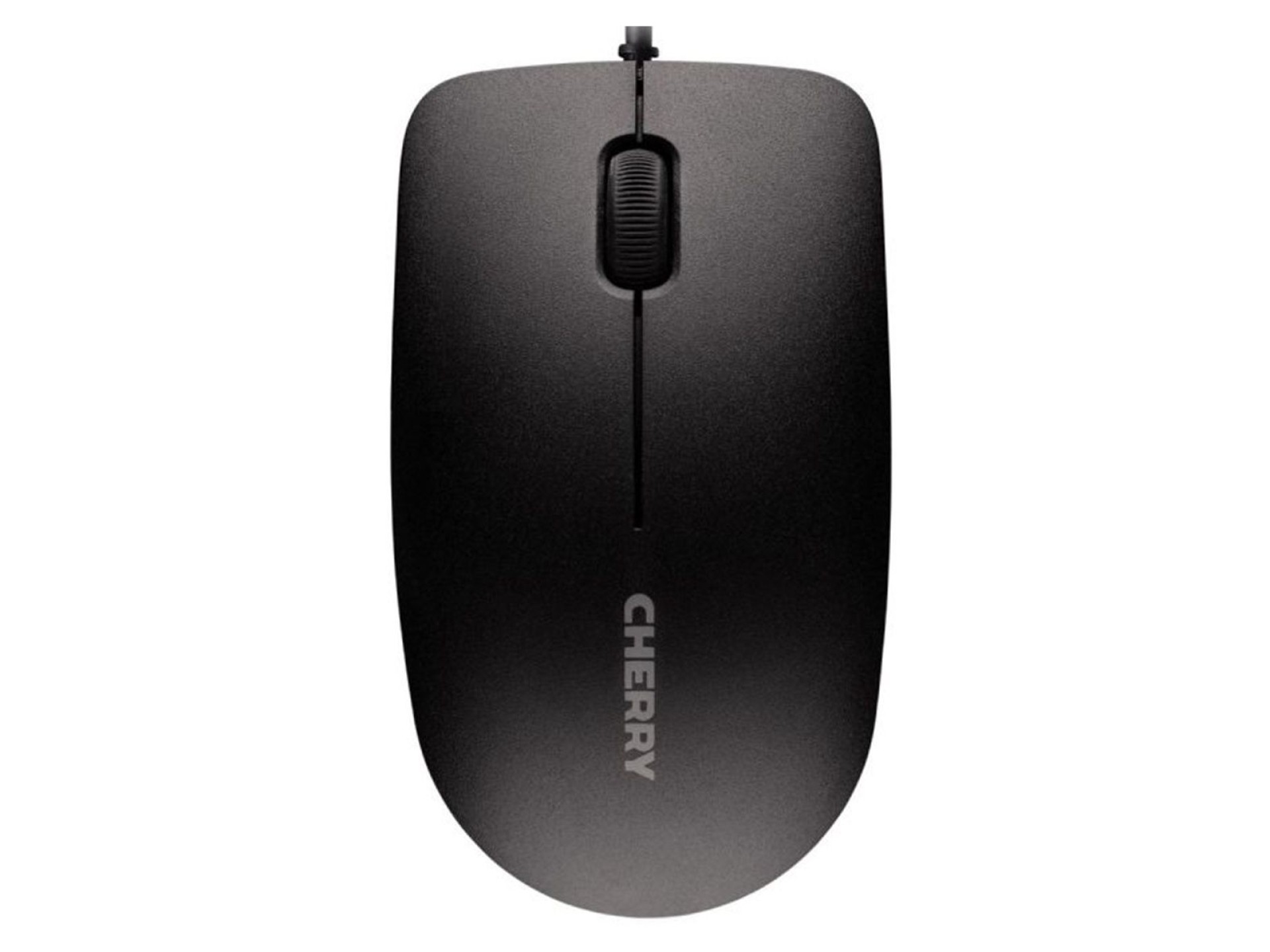 Mouse Cherry MC 1000 USB com 3 botões e 1200 DPI, preto