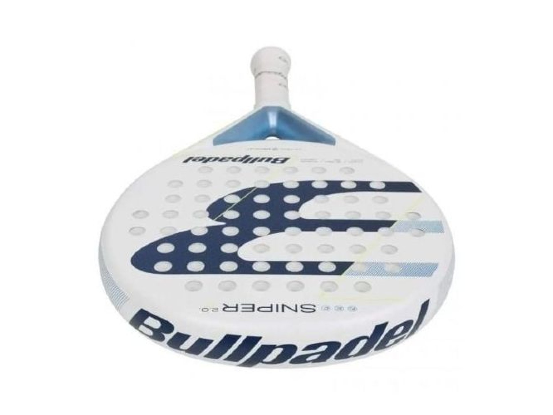 Raquete de Padel Feminina Bullpadel Sniper 2.0 / Branca
