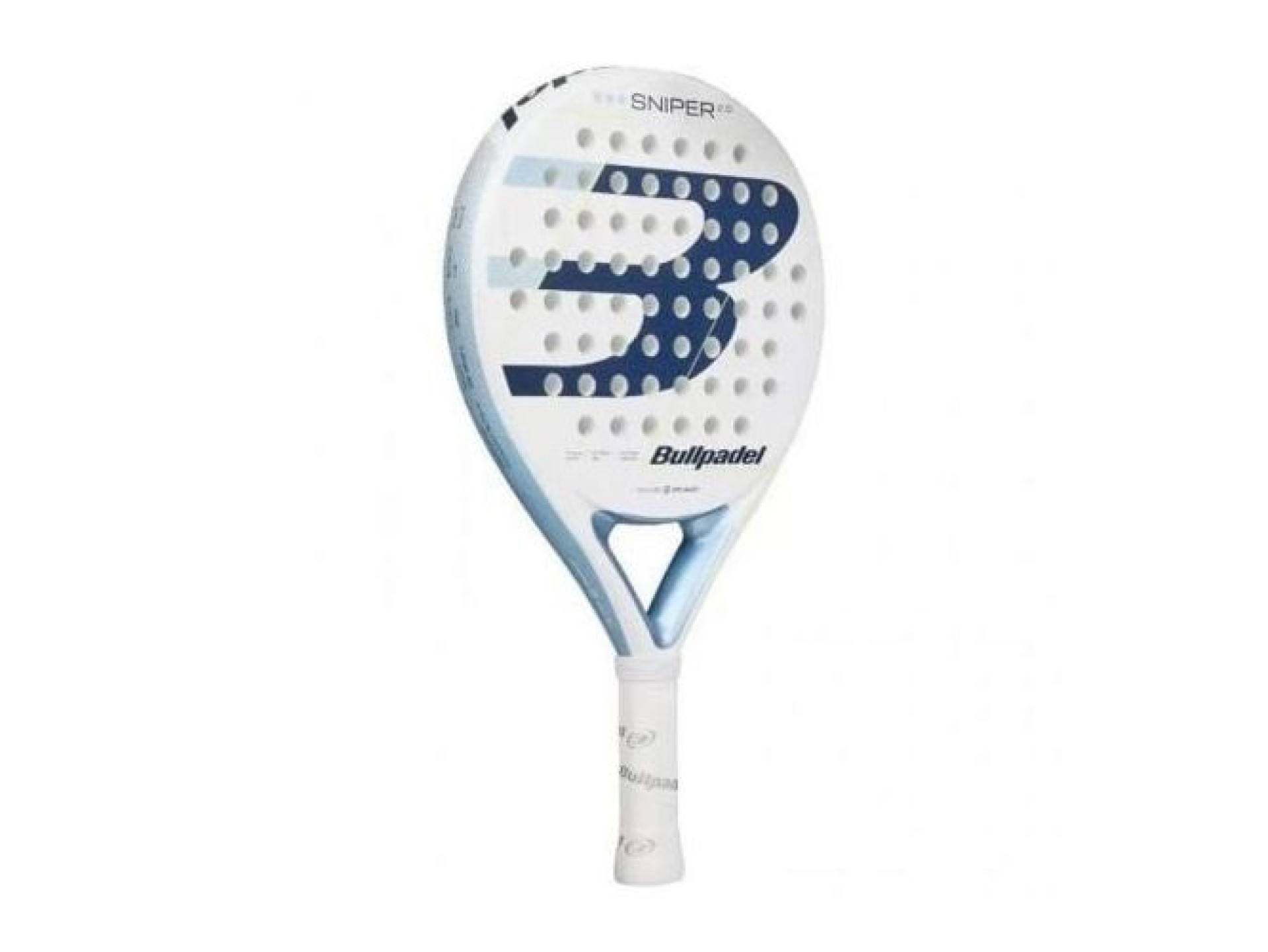 Raquete de Padel Feminina Bullpadel Sniper 2.0 / Branca