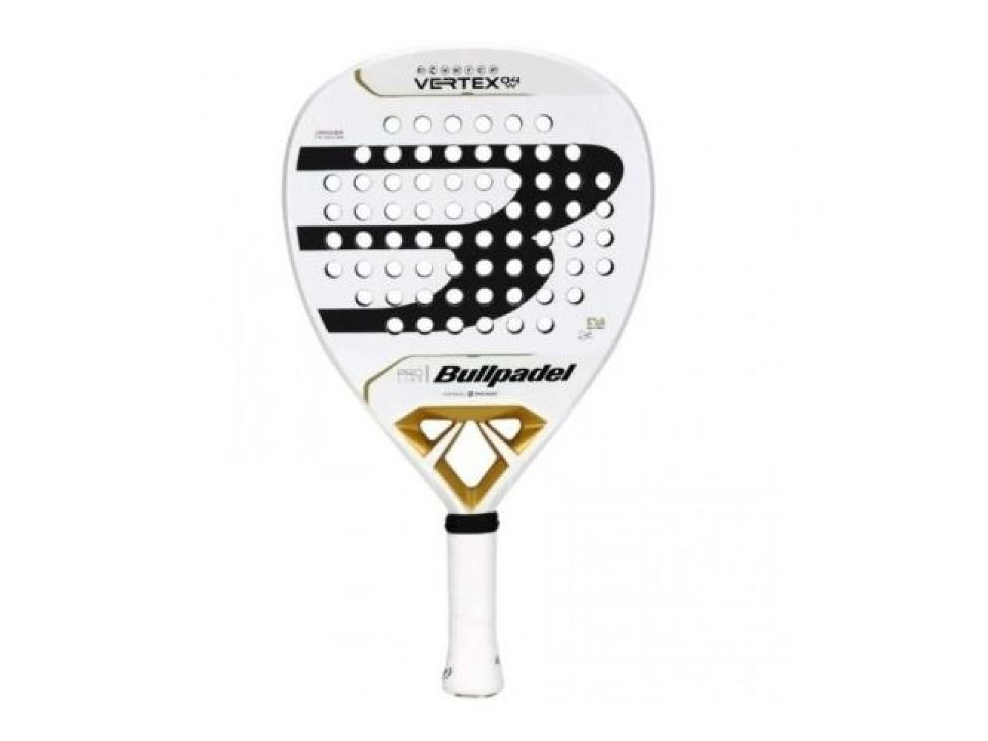 Pala de Pádel Bullpadel Vertex 04 Pro Line W 2025 (Delfi Brea)/ Blanca