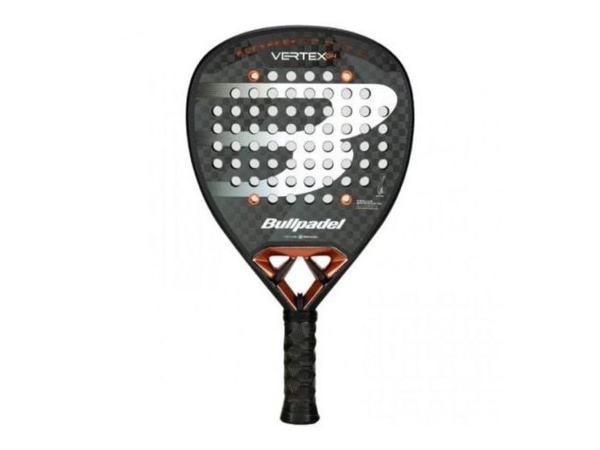 Bullpadel Vertex 04 2025 Padel Racket (Juan Tello)/ Black
