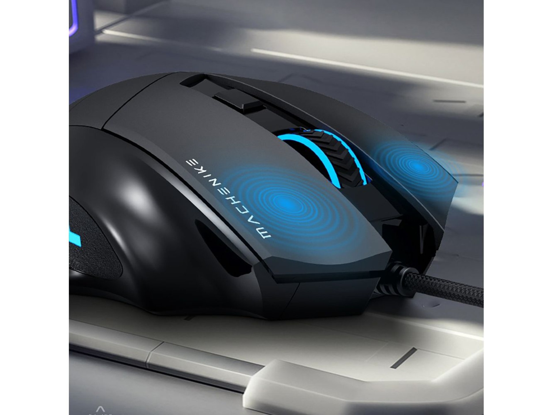 Mouse para jogos com fio Machenike M3 - Preto