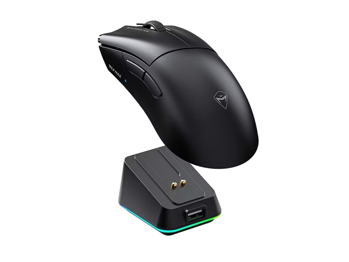 Machenike L8 Max Wireless Gaming Mouse - Black