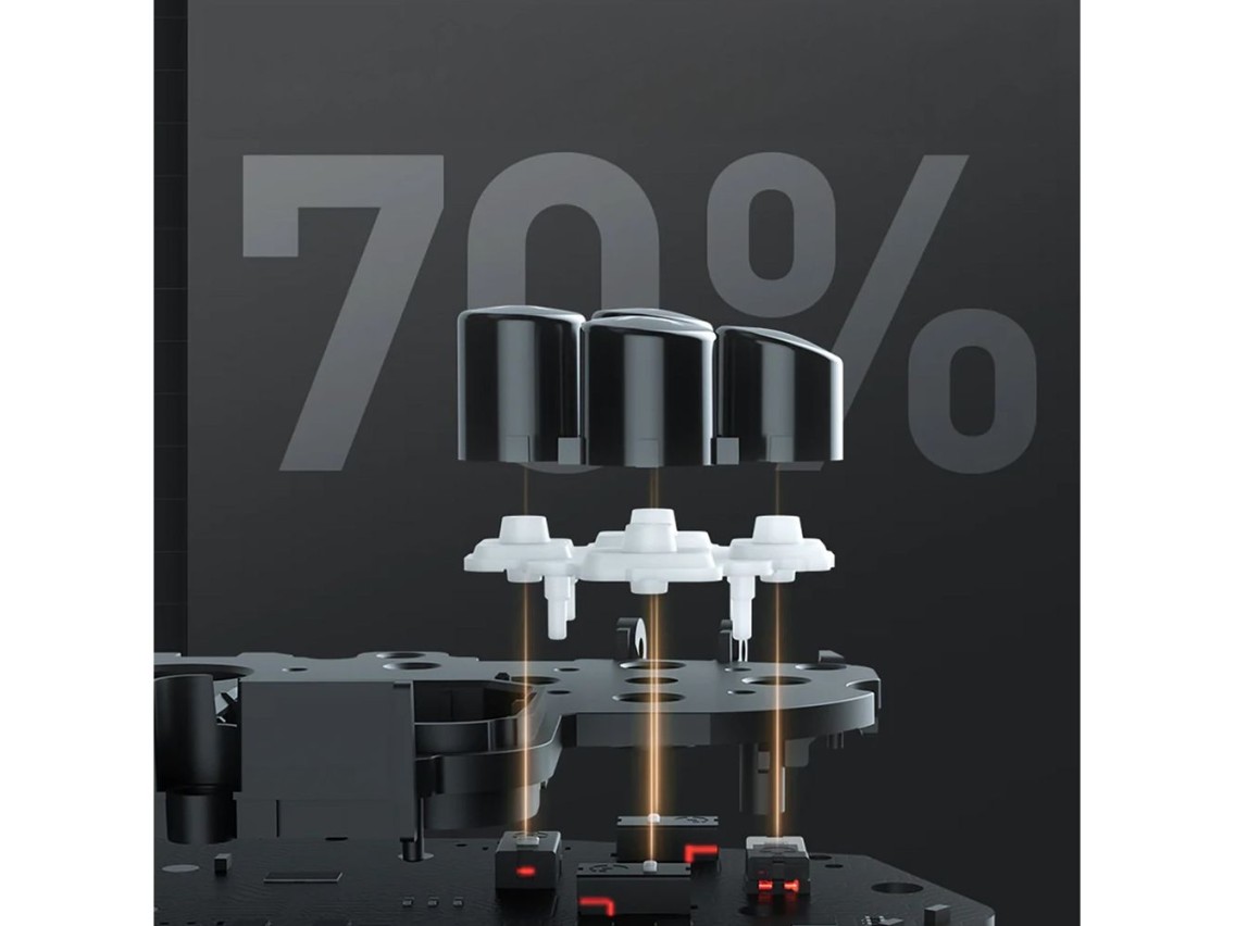 Machenike G5Pro Premium Edition Wireless Game Controller with Charging Station - Black and Gold