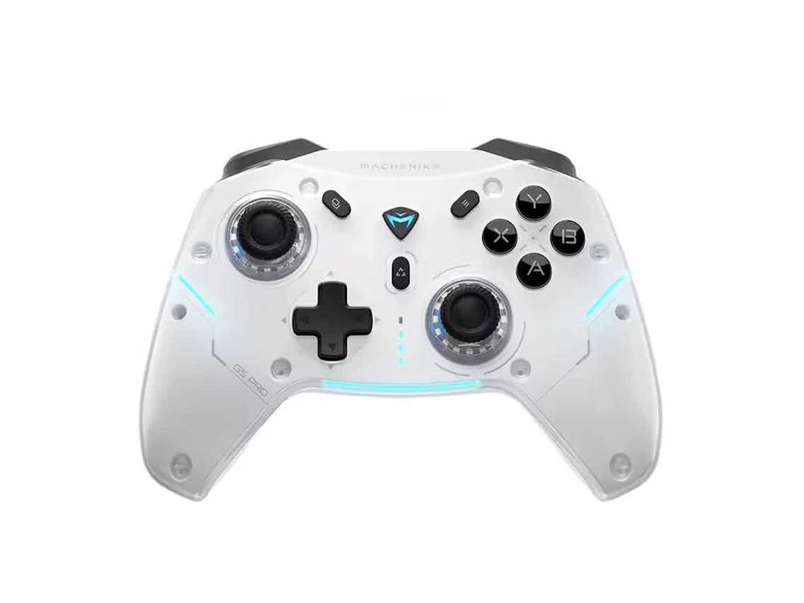 Controle sem fio Machenike G5Pro Max para jogos - Branco