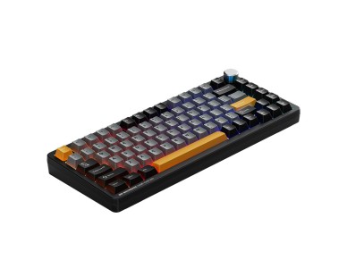 Teclado mec�nico inal�mbrico retroiluminado para juegos Machenike K600-B82W con interruptor GR plate