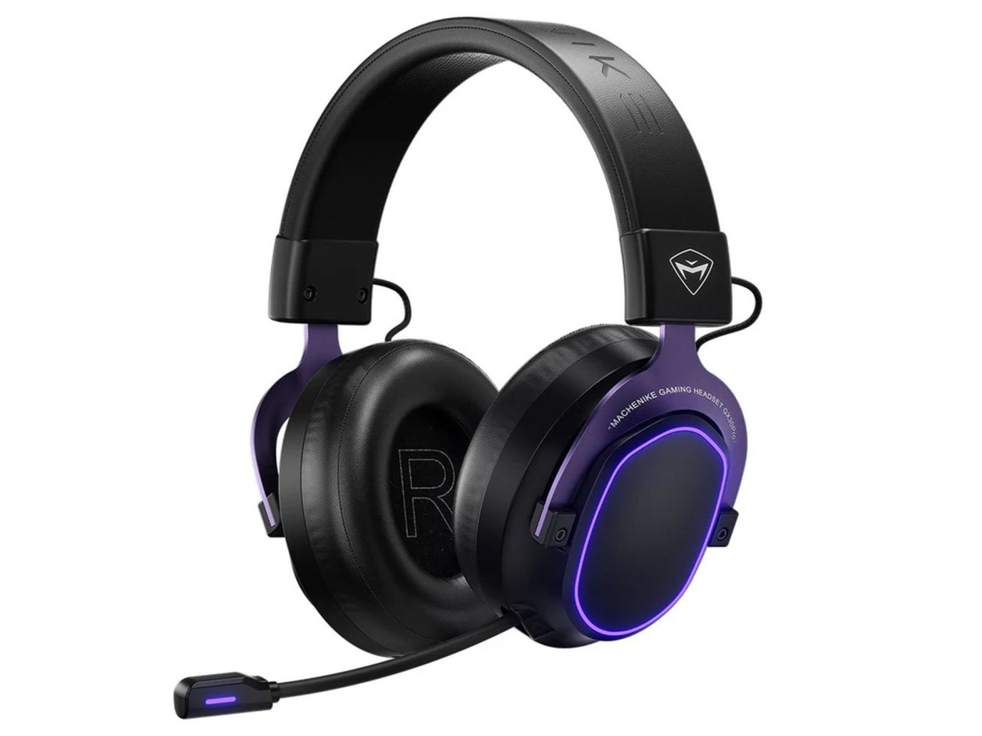 Fones de ouvido gamer sem fio Machenike GX30PRO - Preto