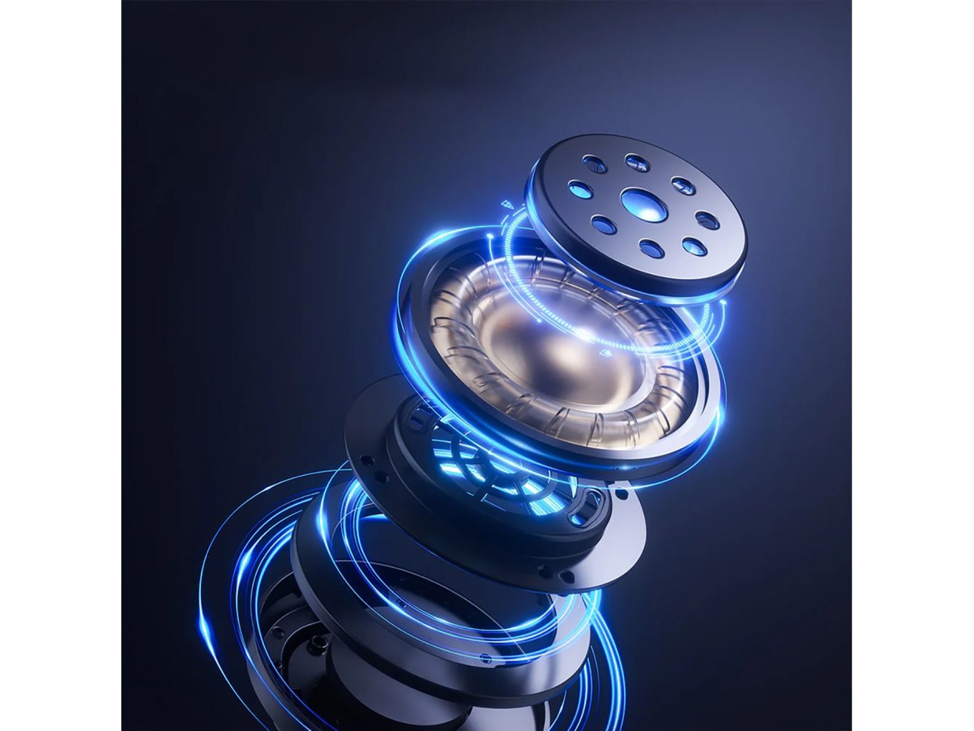 Fones de ouvido gamer sem fio Machenike GX30PRO - Preto