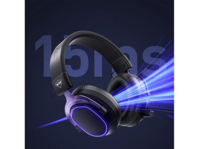Fones de ouvido gamer sem fio Machenike GX30PRO - Preto