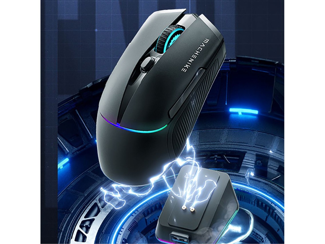 Ratón inalámbrico para juegos Machenike L8 Pro - Negro