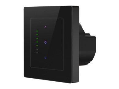 Interruptor inteligente para persianas Avatto CS20-EU-B WiFi Touch Interruptor inteligente para persianas Avatto CS20-EU-B WiFi Touch