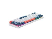 Machenike K500-B61 Wired Mechanical Gaming Keyboard with Backlight, Red Switch - White and Blue