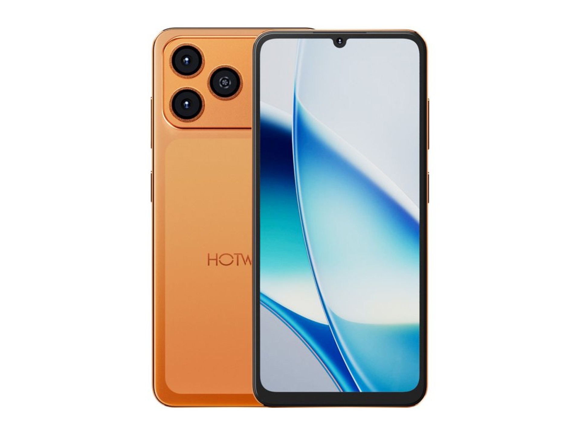 HOTWAV A17 Pro Max smartphone (orange)