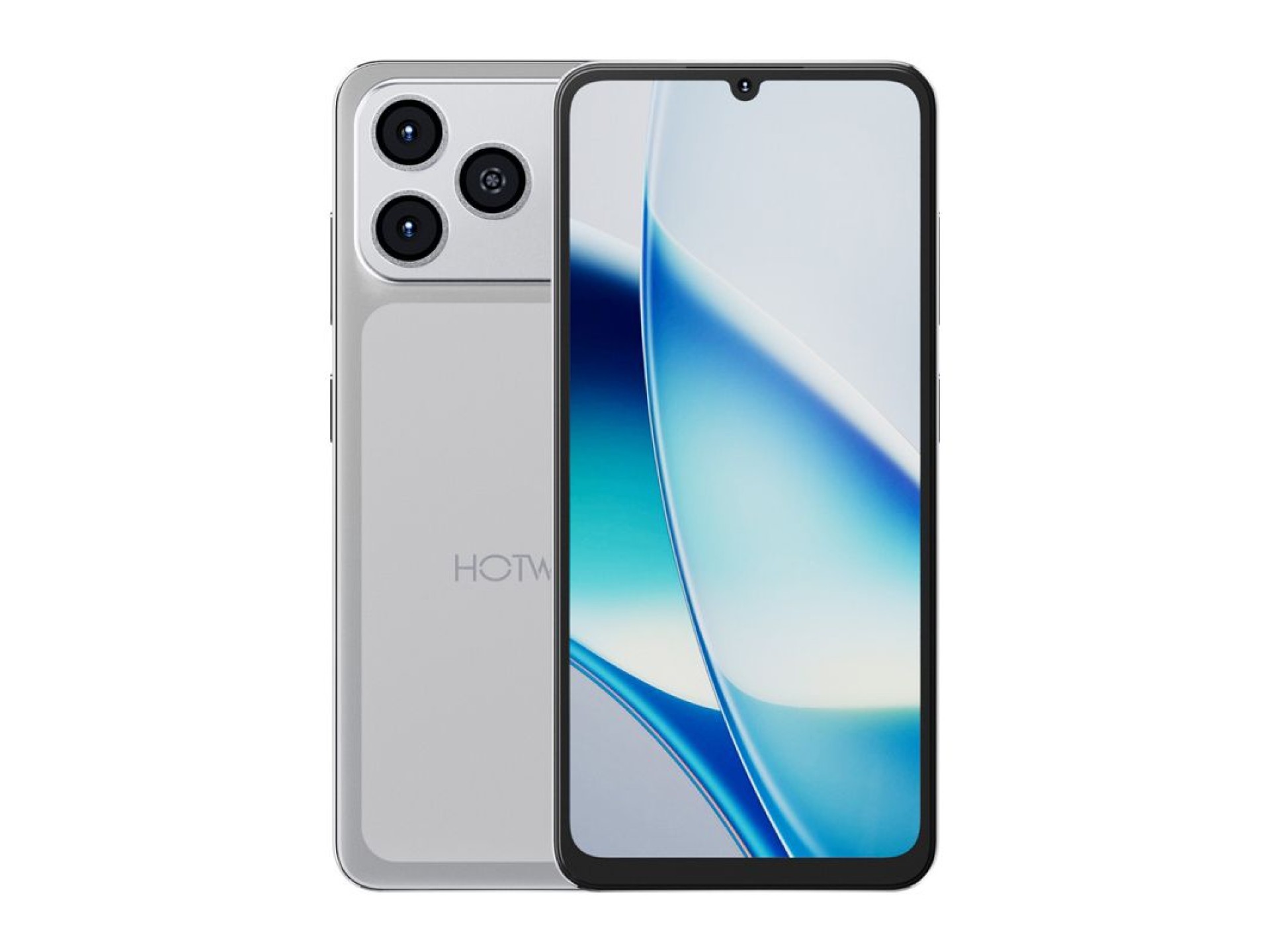HOTWAV A17 Pro Max smartphone (silver)