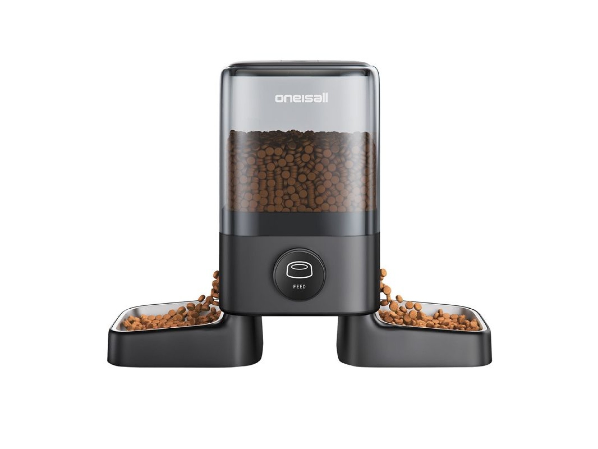 Dispensador de alimento inteligente doble de 5 l Oneisall PF09