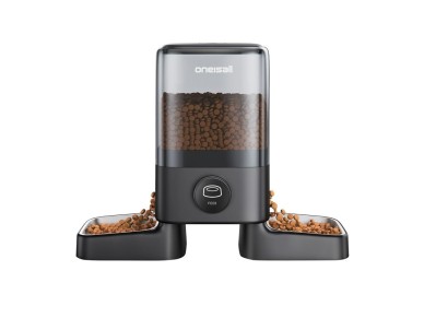 Dispensador de alimento inteligente doble de 5 l Oneisall PF09