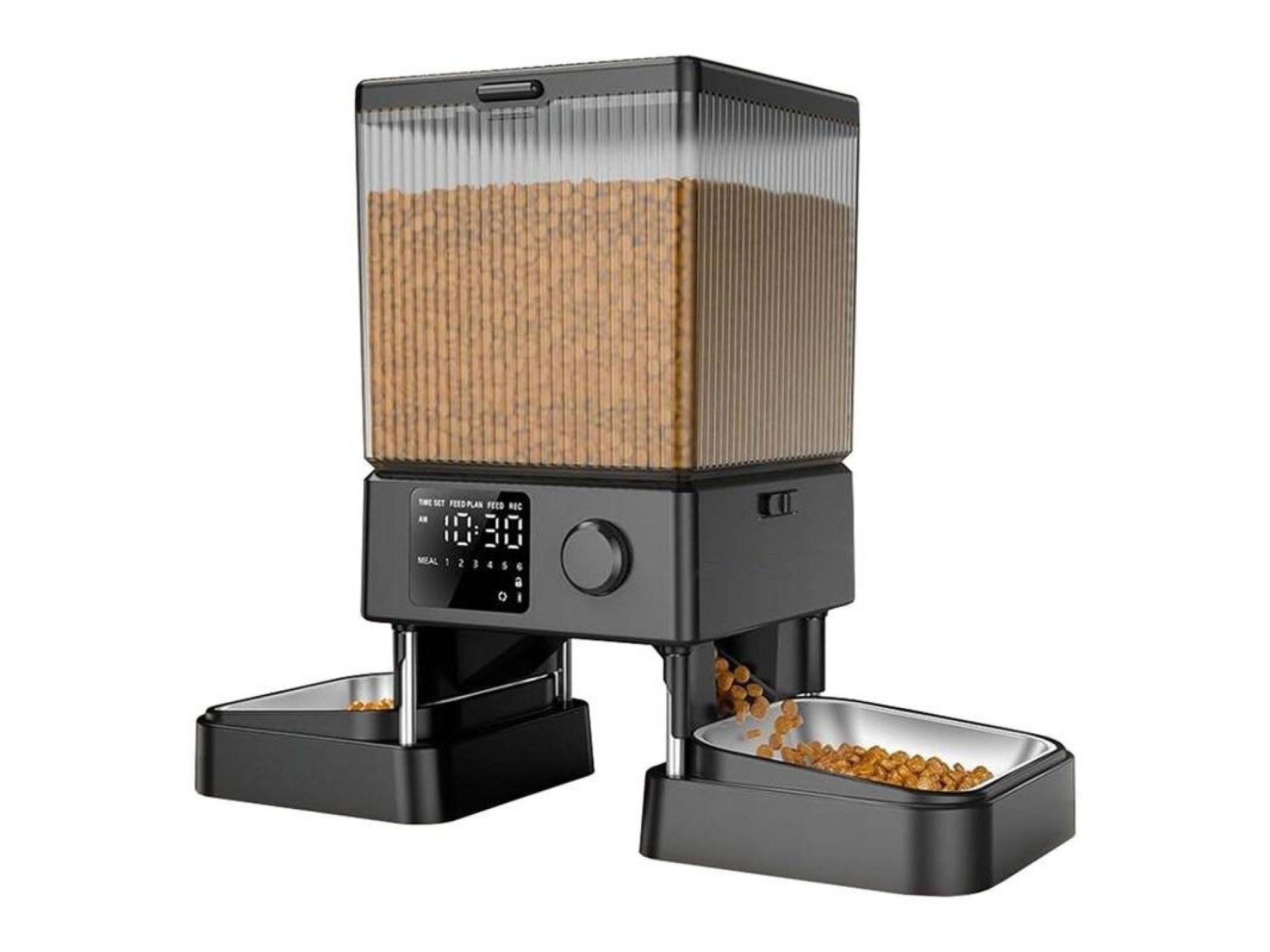 Dispensador automático de comida para mascotas Oneisall dual sin WIFI