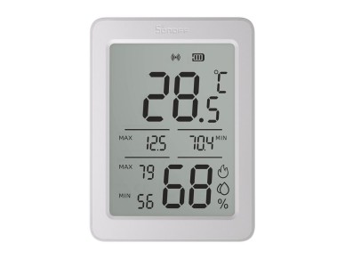 Sonoff AirGuard TH SNZB-02DR2 ZigBee LCD Temperature and Humidity Sensor Sonoff AirGuard TH SNZB-02DR2 ZigBee LCD Temperature and Humidity Sensor