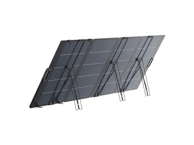 Painel fotovoltaico dobr�vel EcoFlow NextGen de 400 W.